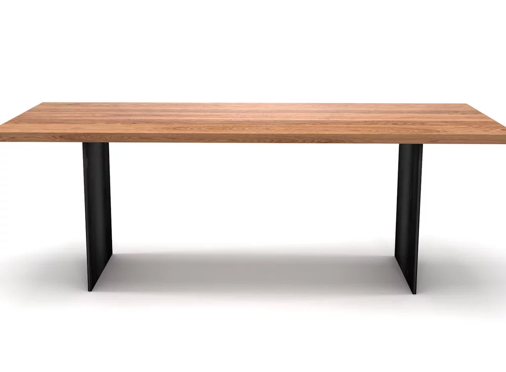 Esstisch Massivholz Eiche astfrei