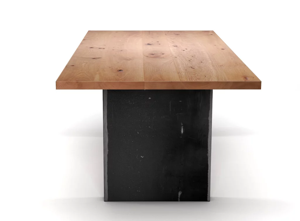 Metall Tischwangen Esstisch auf Maß