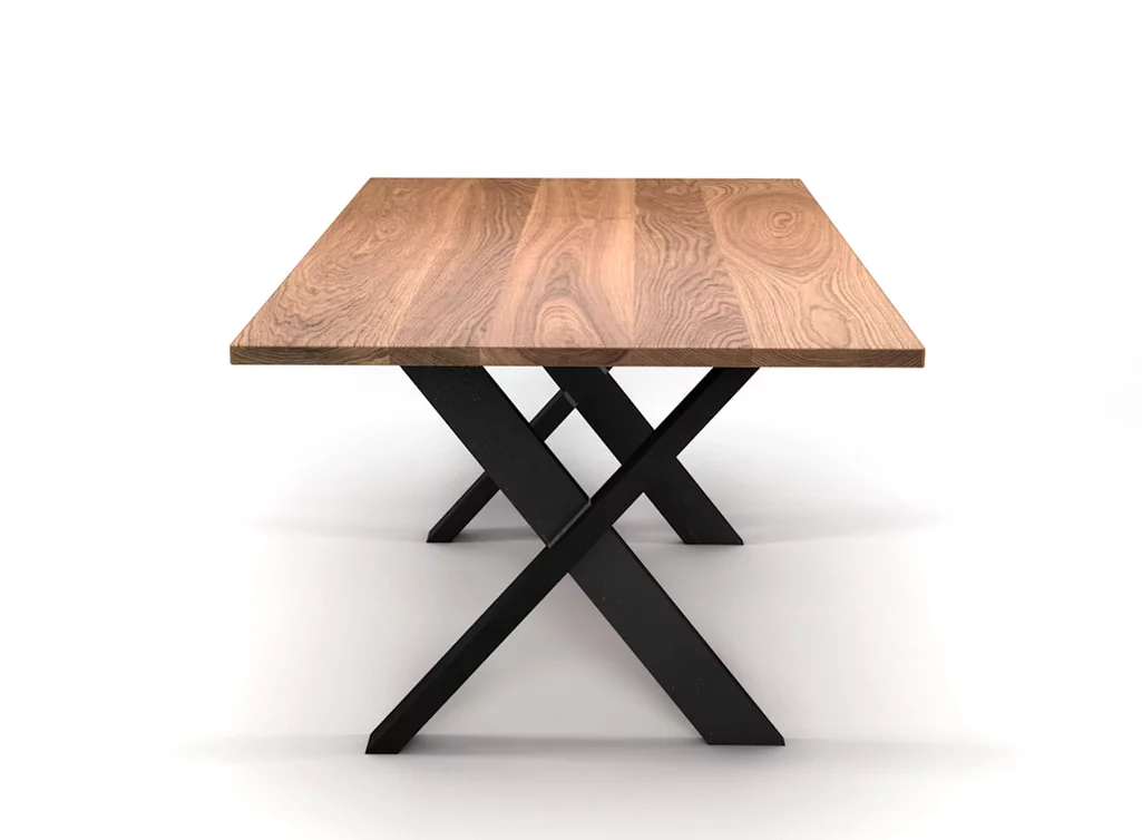 Esszimmertisch massiv aus Eiche 3cm