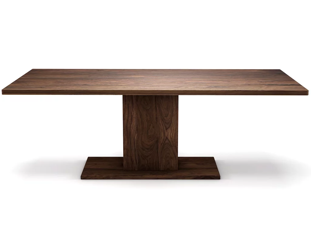 Massivholztisch aus Nussbaum astfrei Massivholztisch aus Nussbaum astfrei