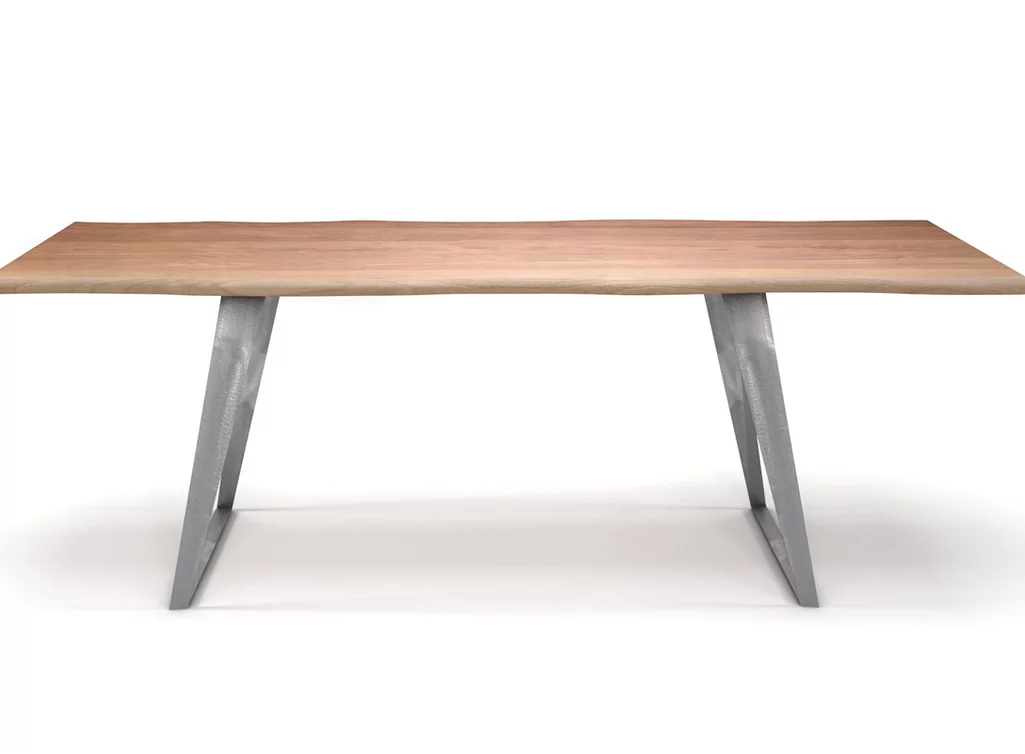 Massivholz Baumkanten Esstisch