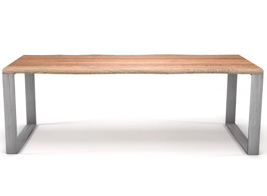 Tisch mit Baumkanten nach Maß