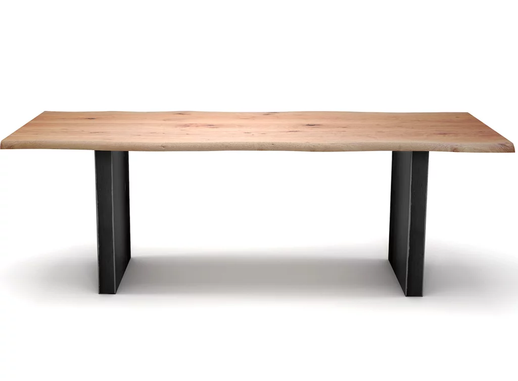 Esstisch mit Baumkante nach Maß Esstisch mit Baumkante nach Maß