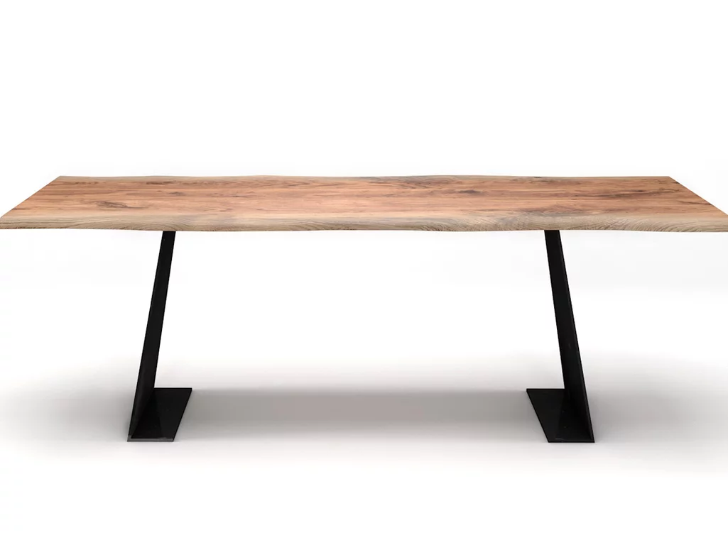 Baumtisch auf Maß Eiche massiv