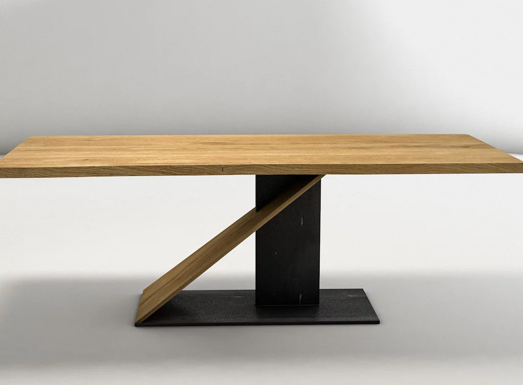 Esstisch modern Eiche Ast nach Maß