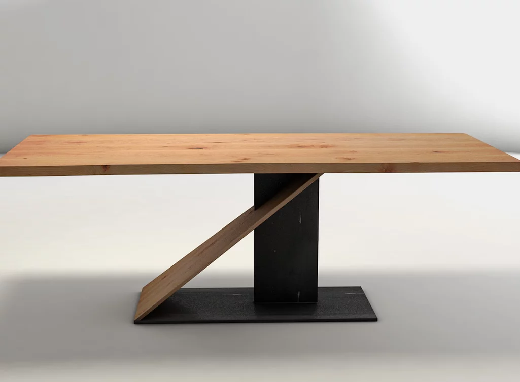 Live Edge Tisch Buche nach Maß