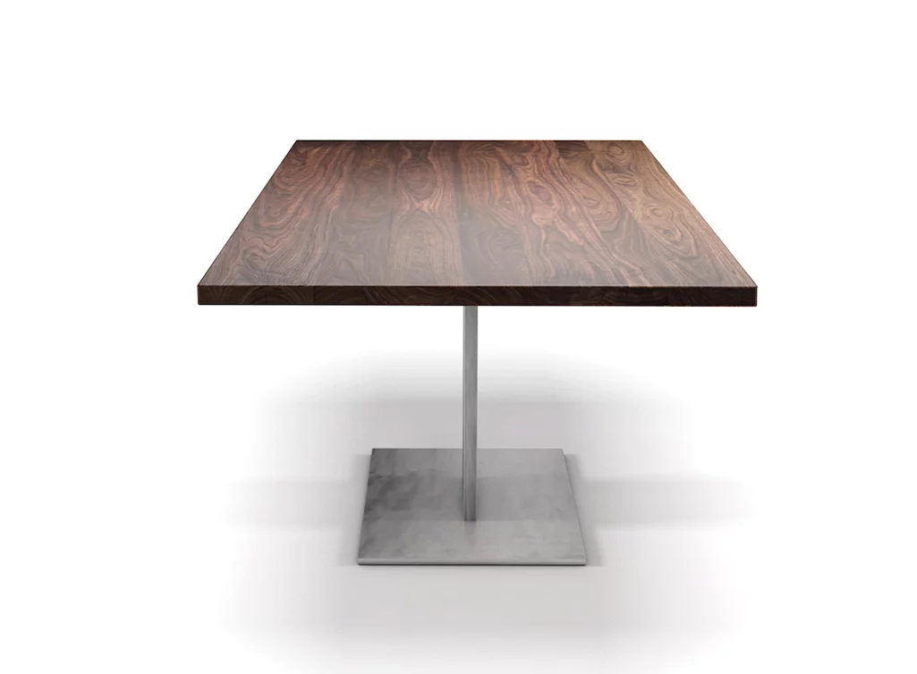 Esstisch nach Maß Nussbaum vollmassiv