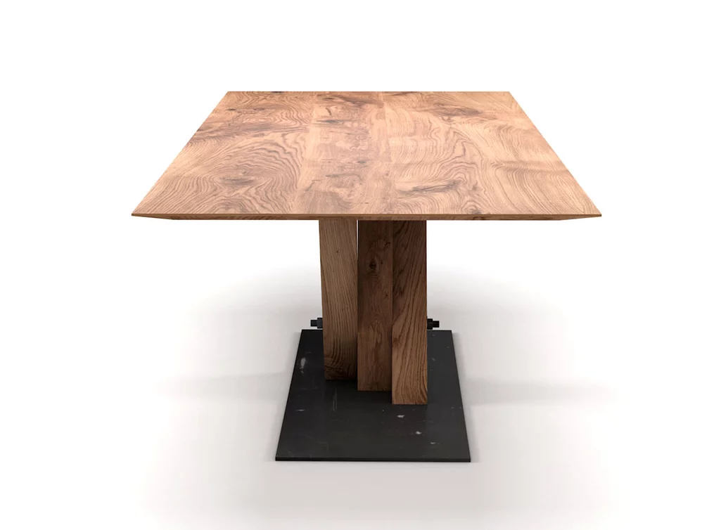 Holztisch nach Maß Eiche massiv