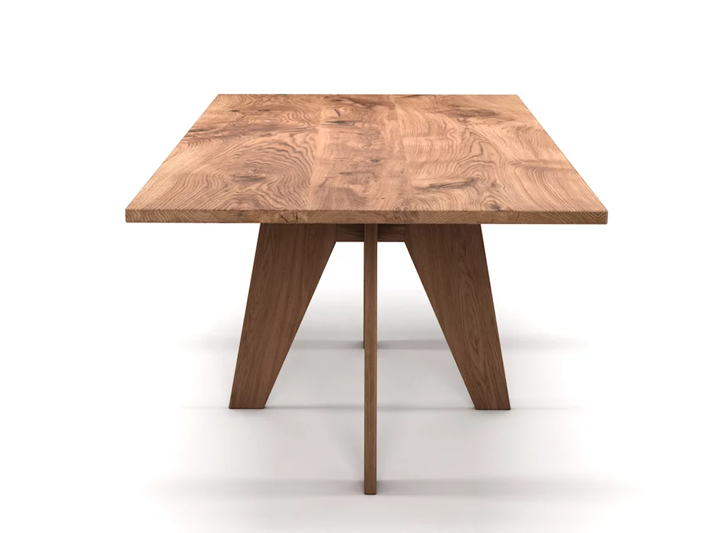 Tisch konfigurieren aus Eiche vollmassiv