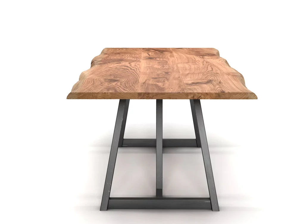 Industrial Design Esstisch nach Mass Eiche Industrial Design Esstisch nach Mass Eiche