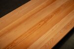 Echtholz Buche Tischplatten-Maserung ohne Ast- und Splintholzanteil