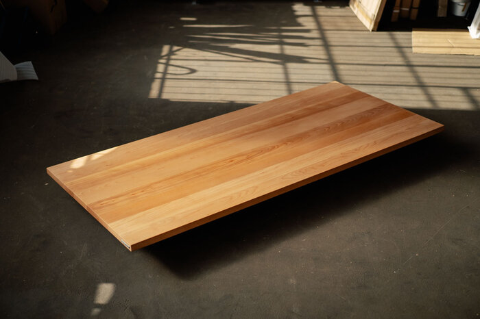 Buche Massivholz Tischplatte mit Natur geölter Oberfläche