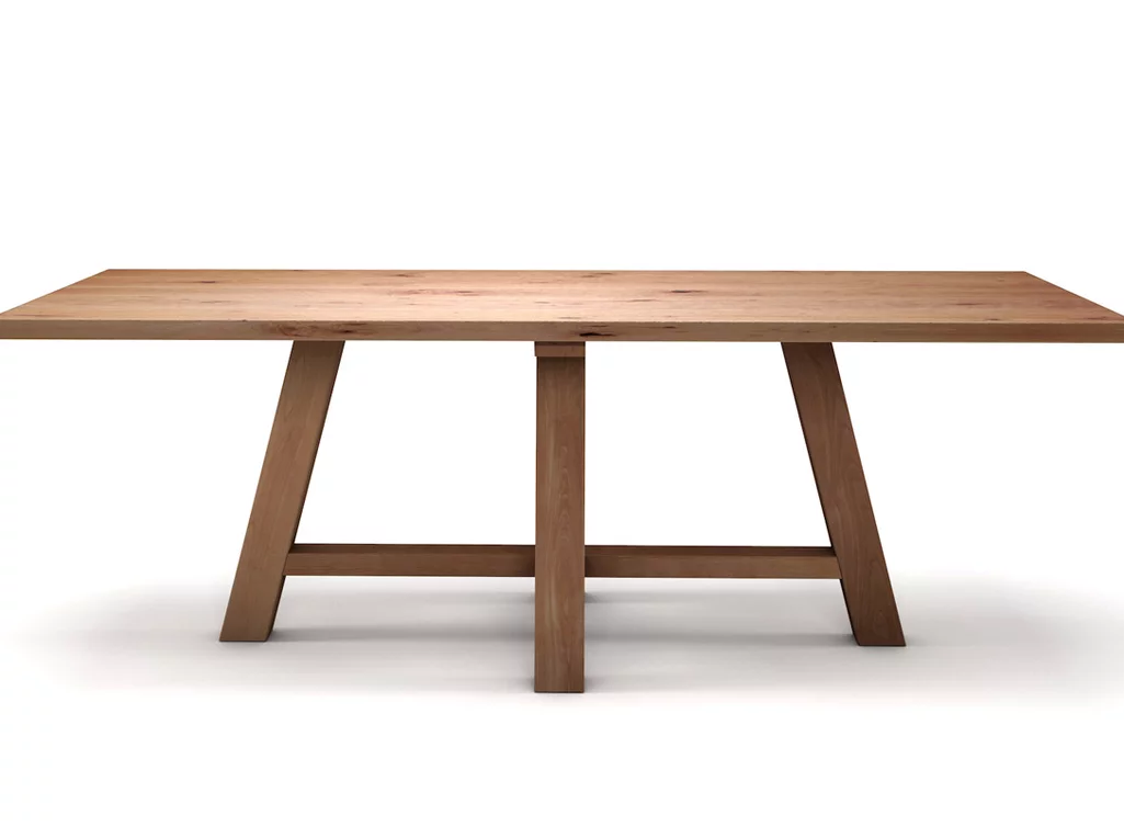 Massivholz Esstisch aus vollmassiver Buche