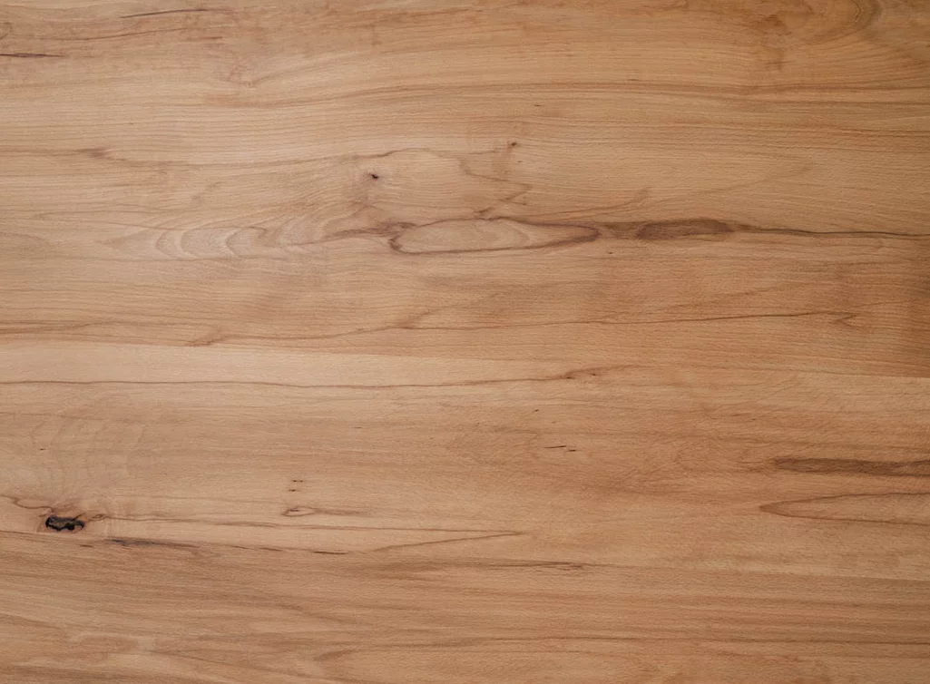 Massivholz Tischplatte Kernbuche auf Maß mit natürlichem Astanteil