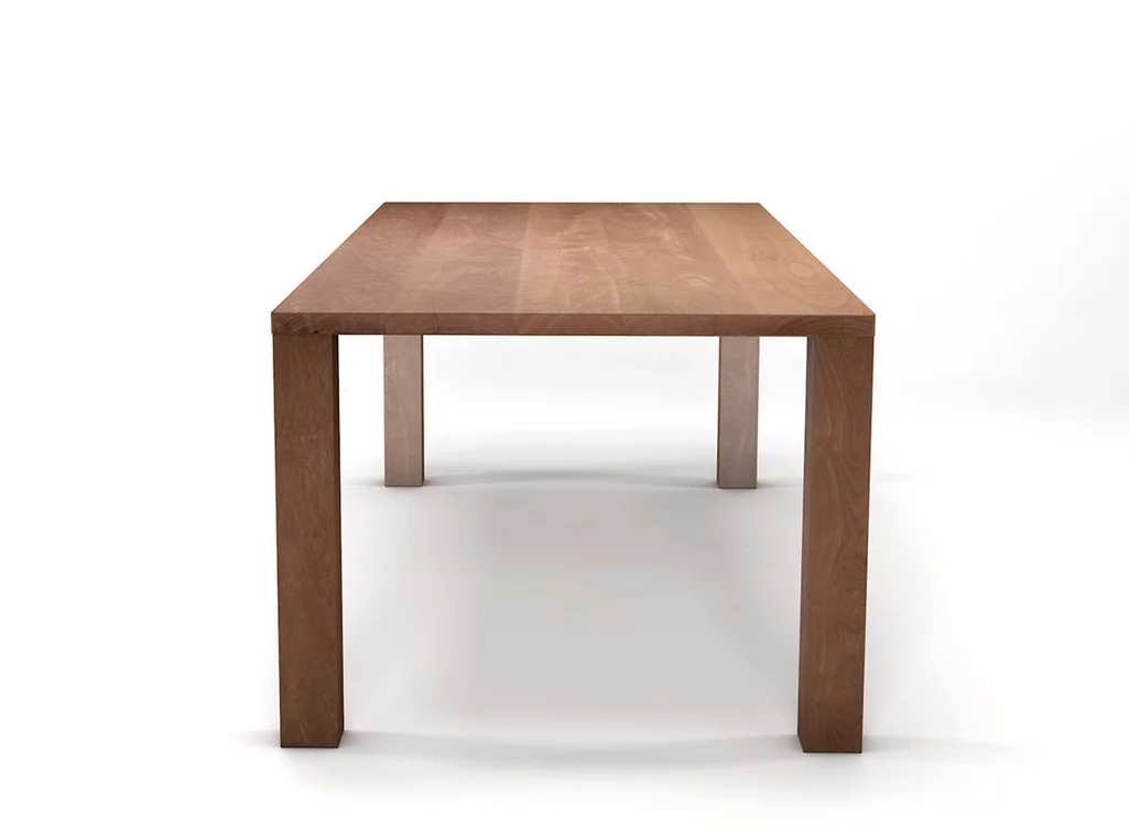 Massiver Esstisch für das moderne Wohnumfeld nach deinem Maß gefertigt.