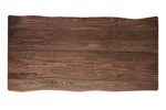Massivholz Tischplatte aus Nussbaum mit Baumkante nach Maß