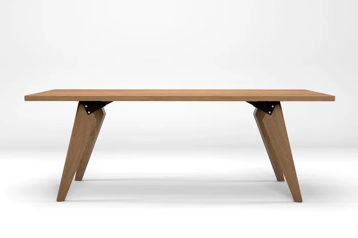 Massivholztisch modern nach Maß Eiche