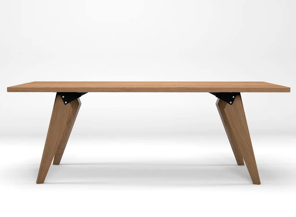 Massivholztisch modern nach Maß Eiche Massivholztisch modern nach Maß Eiche
