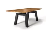 Altholz Tisch Eiche 4cm nach Maß in verschiedenen Oberflächen auswählbar.