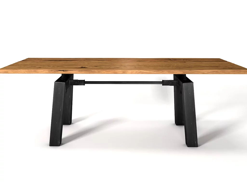 Esstisch Altholz nach deinen Maßen im angesagten Industriedesign gefertigt.