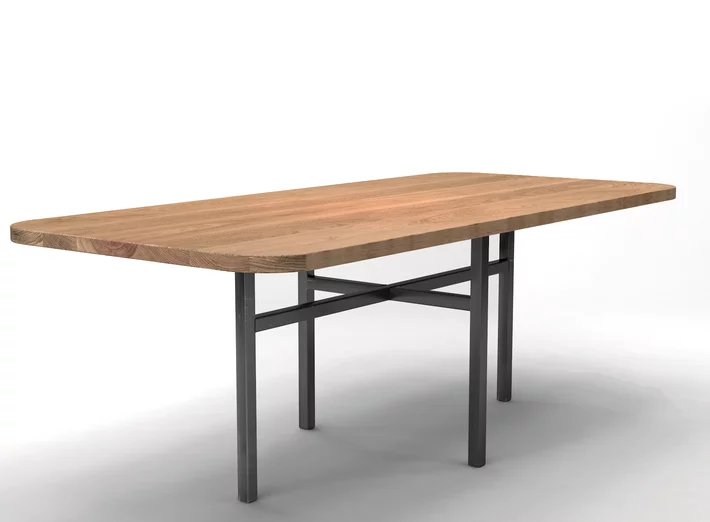 Eichenholz Tisch astfrei 4cm nach Maß gefertigt