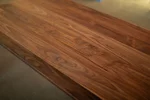 Detailansicht Nussbaumholzplatte in ast- und splintfreier Qualität - 2cm