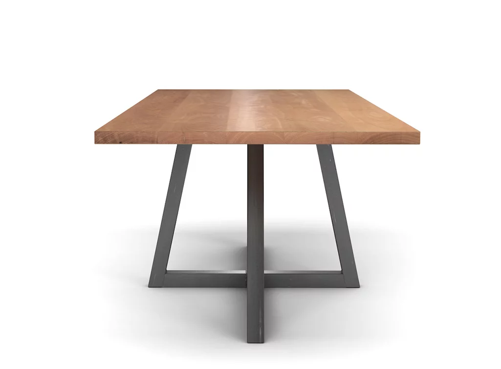 Industrial Esstisch aus Massivholz Buche gefertigt Industrial Esstisch aus Massivholz Buche gefertigt