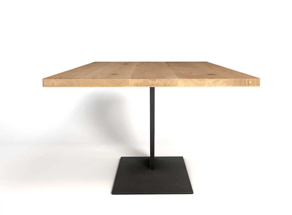 Massivholz Esstisch aus Eiche nach deinem Maß gefertigt.