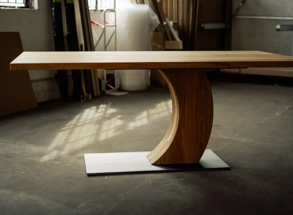 Esstisch Eiche Massiv in einem modernem Look