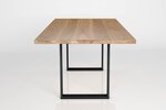 Tisch Eiche in massiver Bauweise in verschiedenen Oberflächen verfügbar