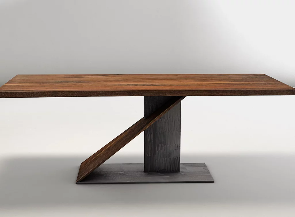 Nussbaum Esstisch massiv moderner Style nach deinen Maßen gefertigt