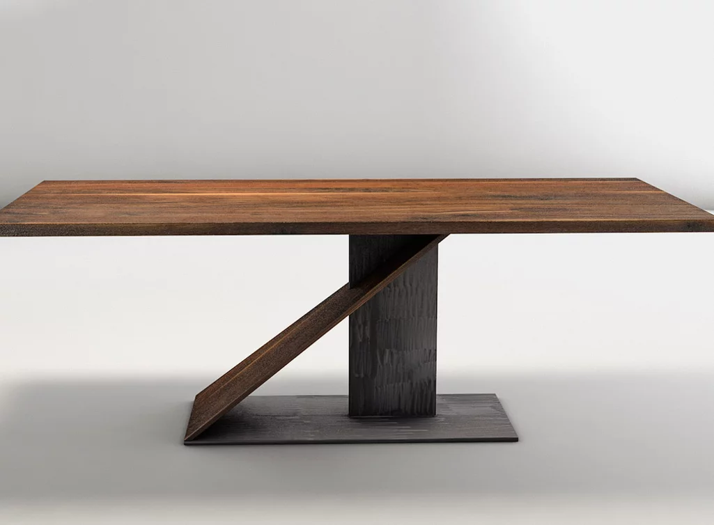 Moderner Esstisch Nussbaum mit Astanteil nach deinem Maß Moderner Esstisch Nussbaum mit Astanteil nach deinem Maß