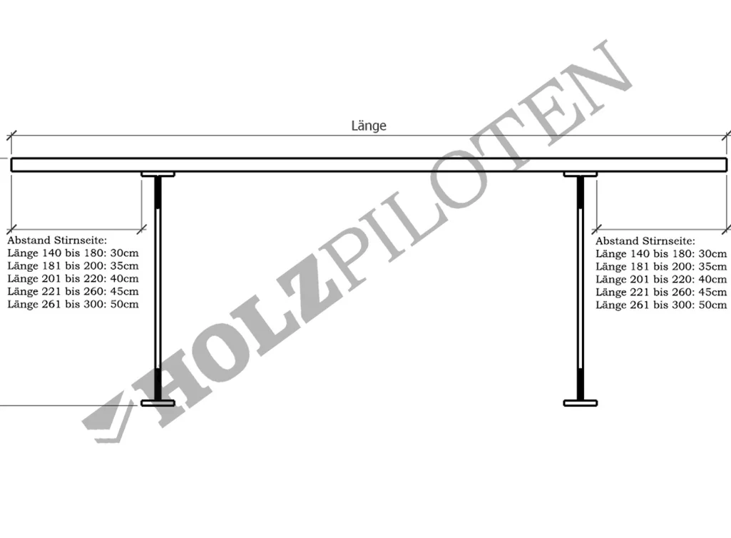 Holztisch mit Metallgestell Skizze 1 Holztisch mit Metallgestell Skizze 1