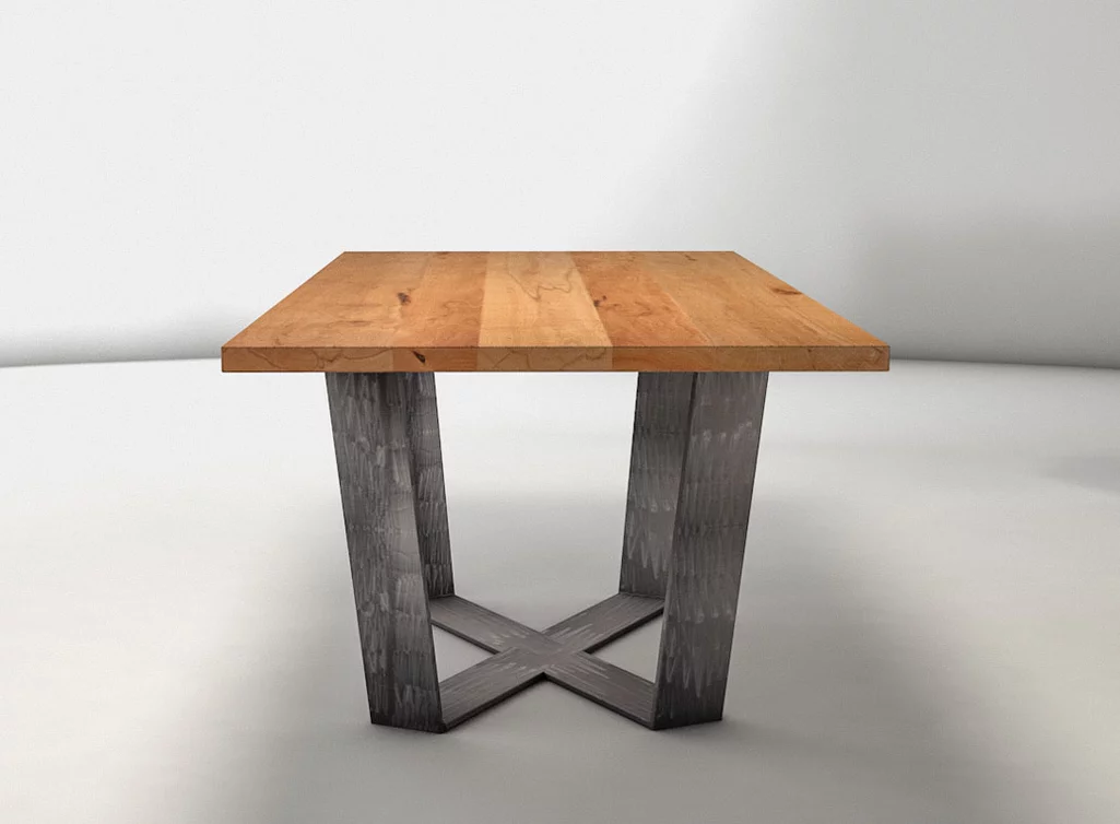 Kernbuche Tisch X Beine Massiv Kernbuche Tisch X Beine Massiv