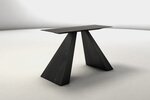 Tischuntergestell ohne Massivholz Tischplatte aus Eiche