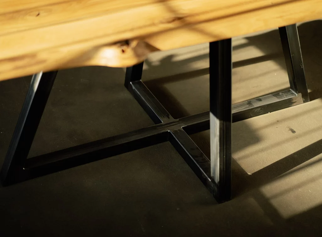 Vierkantrohr Stahlgestell nach deinen Maßen gefertigt