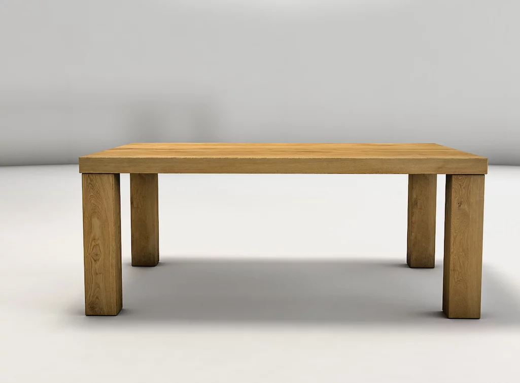 Massiver Wohnzimmertisch aus Echtholz Eiche gefertigt Massiver Wohnzimmertisch aus Echtholz Eiche gefertigt