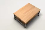 Couchtisch mit Ablagefach - Buche Tischplatten aus weitgehend astfreiem Massivholz