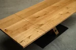 Eiche Tisch mit Verlängerung aus astreichem Echtholz THY10-T