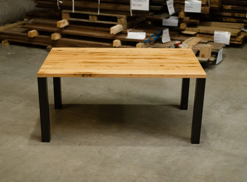 Eiche Massivholz Tisch verlängerbar nach Maß