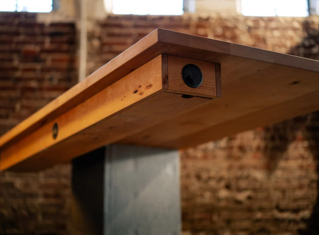 Schreibtisch Buche Massivholz Kabelkanal auf Maß Schreibtisch Buche Massivholz Kabelkanal auf Maß