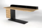 Holz Computertisch auf Maß mit verschiedenen Ausstattungen