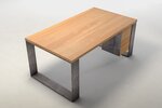 Schreibtisch aus Massivholz Buche in einer weitgehend astfreien Holzqualität UAL906-ST