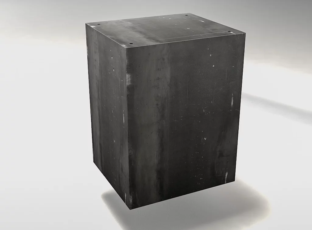 Stahl Schreibtisch Schubladenelement massiv mit Montagemöglichkeit an Schreibtisch