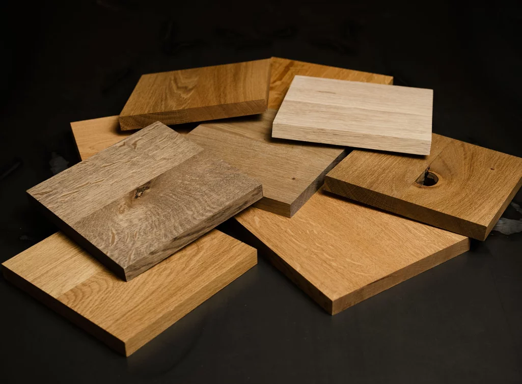 Holzmuster Set Eiche alle Farben