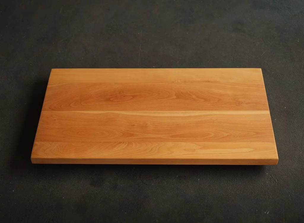 Massivholz Buche Tischplatte natur geölt mit geraden Kanten