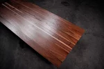 Nussbaum Tischplatte 200x90cm mit Facettenkante