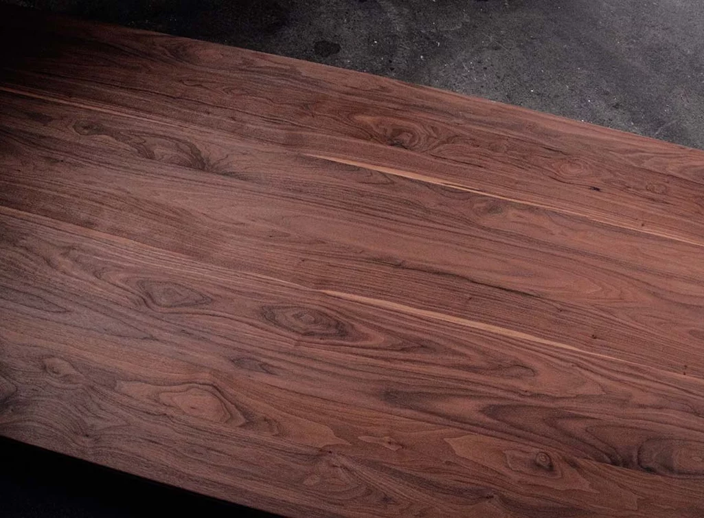 Massivholz Nussbaum Tischplatte 250x110cm