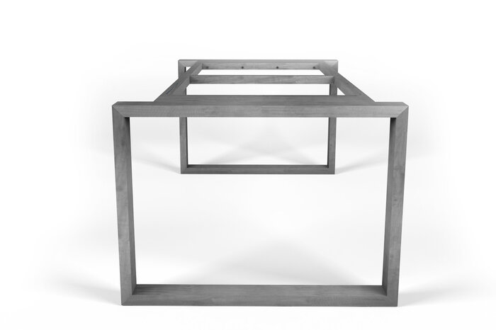 Tischuntergestell demontierbar nach Maß aus Stahl gefertigt