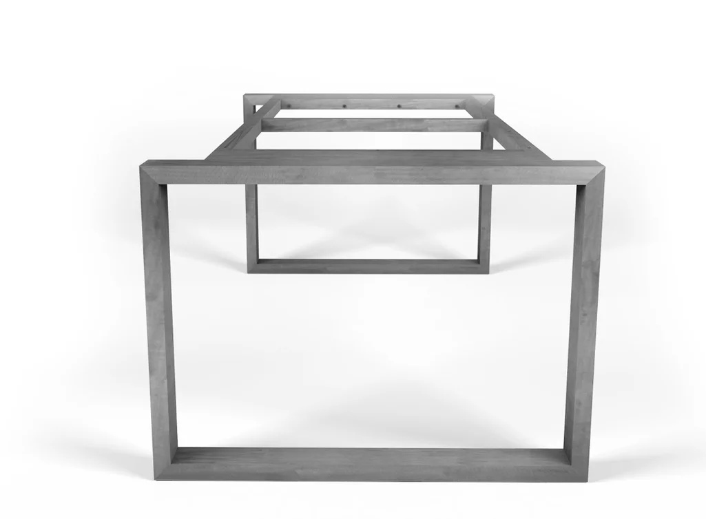 Tischuntergestell demontierbar nach Maß aus Stahl gefertigt Tischuntergestell demontierbar nach Maß aus Stahl gefertigt